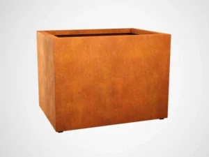 Duża donica metalowa corten Largo 9