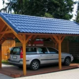 Wiata garażowa o wym. 3x5m KORBAS - Ogrodolandia.pl