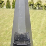 Palenisko ogrodowe z grillem CORNER CORTEN - Ogrodolandia.pl