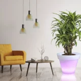 Wielka donica podświetlana GRANDE LED - Ogrodolandia.pl