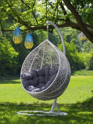 Huśtawka ogrodowa COCOON (kosz na pałąku)
