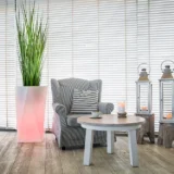 Podświetlana donica Nevis LED - Ogrodolandia.pl