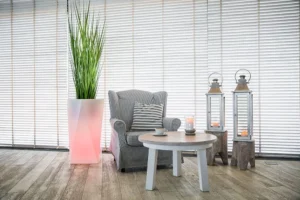 Podświetlana donica NEVIS LED