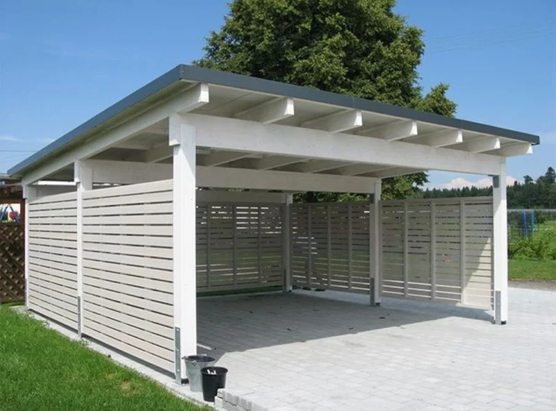 Wiata garażowa drewniana Canada - Ogrodolandia.pl