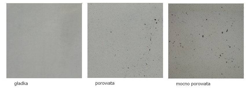 Dostępna faktura płyty elewacyjnej z betonu