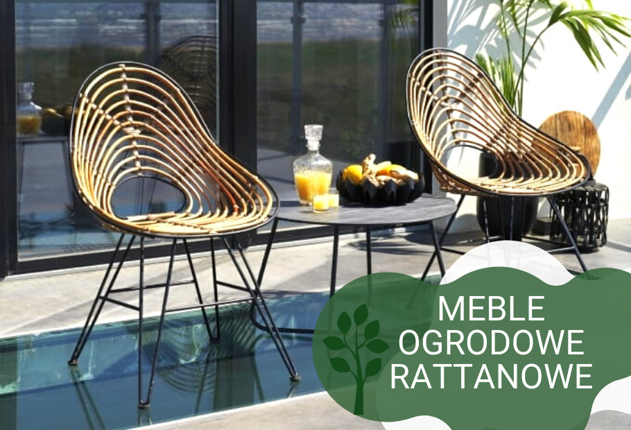 Meble ogrodowe rattanowe